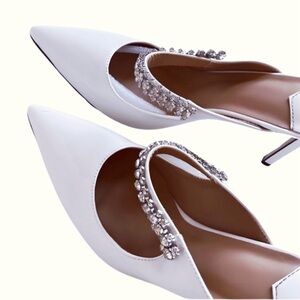Shimmering Stellar Mules: Glamorous Size‎ 9 Heels